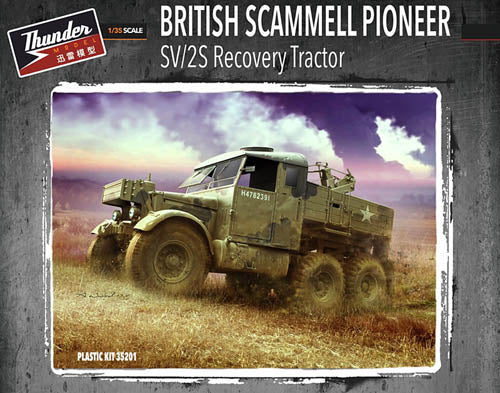 Thunder Models 35201 1:35 Scammell Pioneer SV2S Recovery Tractor