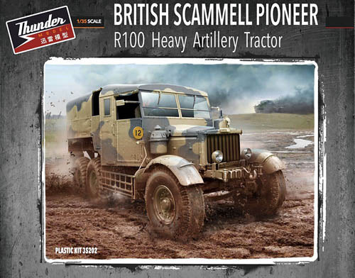 Thunder Models 35202 1:35 Scammell Pioneer R100 Heavy Artillery Tractor