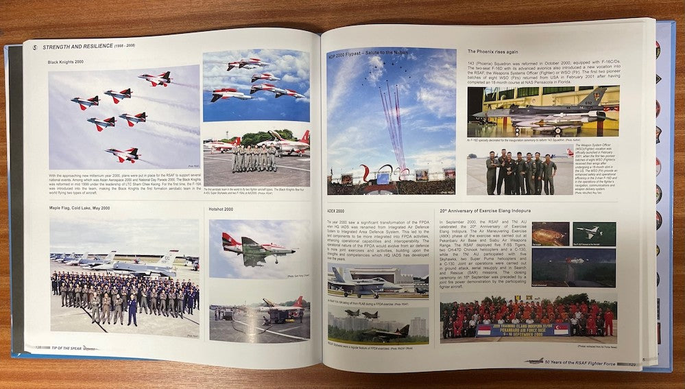 GOH YONG KIAT Tip Of The Spear: 50 Years Of The RSAF Fighter Force Book Review By Goh Yong Kiat