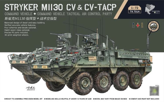 Border Models TK7014 1:72 Stryker M1130 CV & CV-TACP - 2 kits Command Vehicle and Command Vehicle Tactical Air Control Party