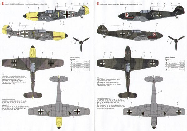 Techmod 24009 1:24 Messerschmitt Bf-109E-3