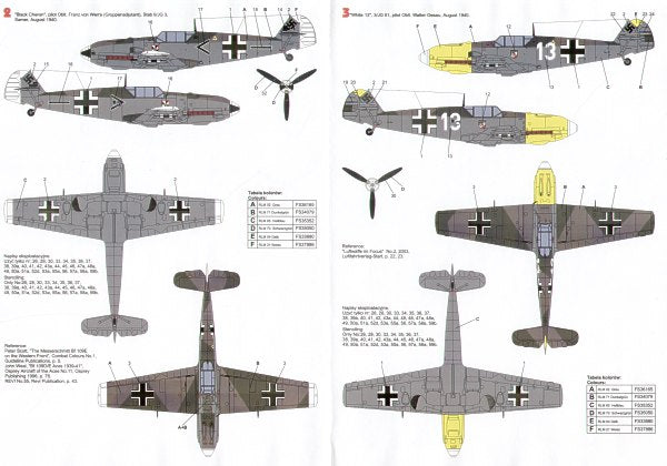 Techmod 24010 1:24 Messerschmitt Bf-109E-4