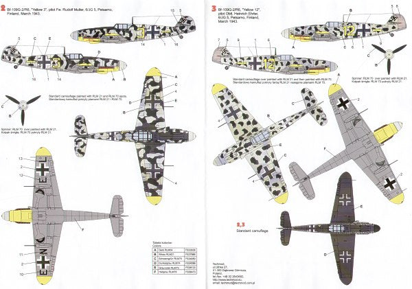 Techmod 24011 1:24 Messerschmitt Bf-109G-2