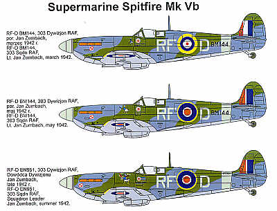 Techmod 32001 1:32 Supermarine Spitfire Mk.Vb