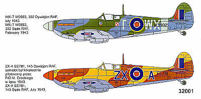 Techmod 32001 1:32 Supermarine Spitfire Mk.Vb