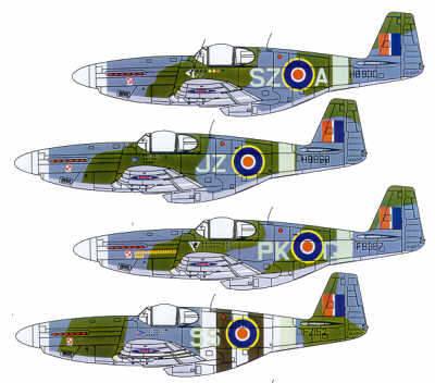 Techmod 32002 1:32 North-American P-51B Mustang III