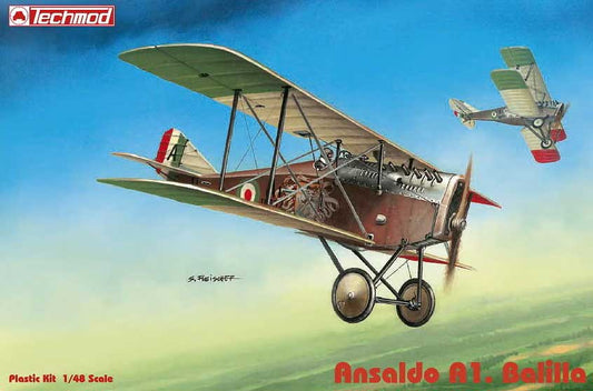 Techmod 41111 1:48 Ansaldo Balilla A.1 biplane kit