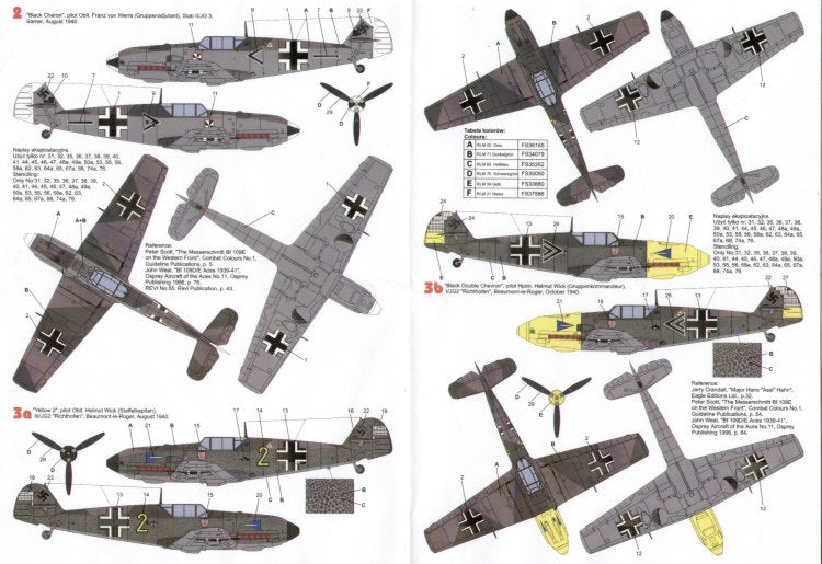 Techmod 48081 1:48 Messerschmitt Bf-109E-4