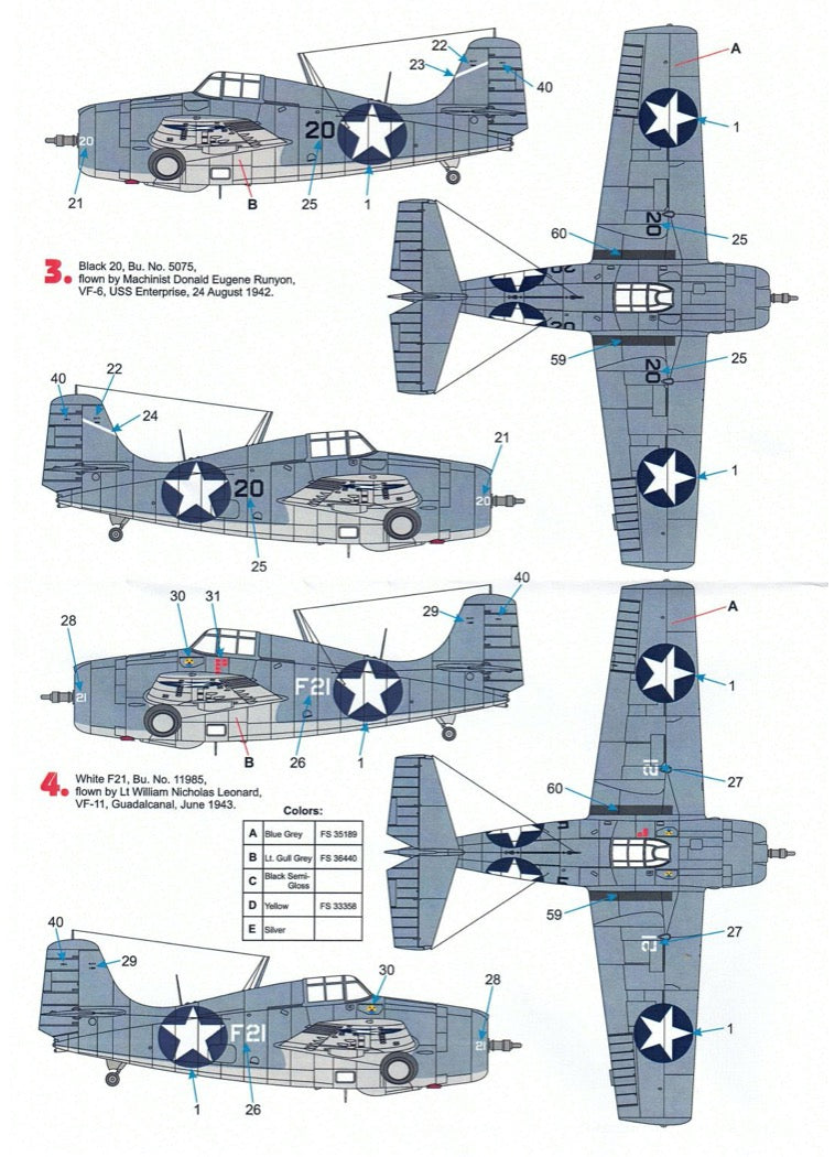 Techmod 48131 1:48 Grumman Wildcat