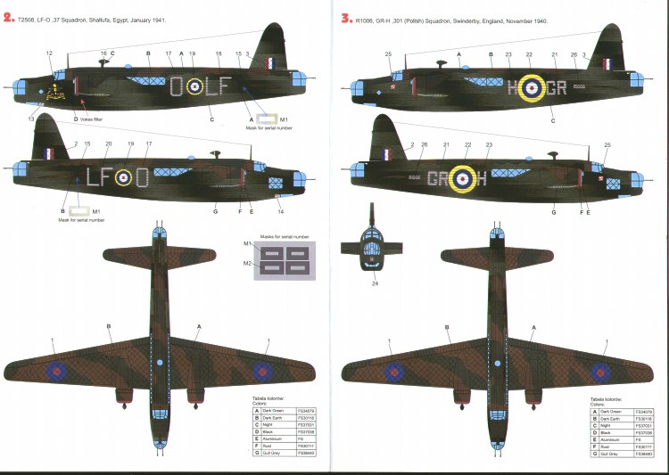 Techmod 72133 1:72 Vickers Wellington Mk.Ic