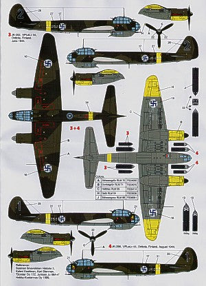 Techmod 72139 1:72  Junkers Ju-88A-4
