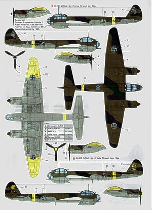 Techmod 72139 1:72  Junkers Ju-88A-4