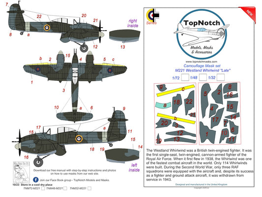 TopNotch TNM48-M221 1:48 Westland Whirlwind Late