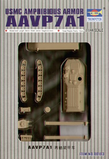 Trumpeter 00103 1:144 AAVP7A-1 USMC Assault APC
