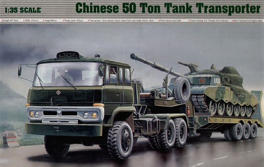 Trumpeter 00201 1:35 Chinese 50ton Tank Transporter