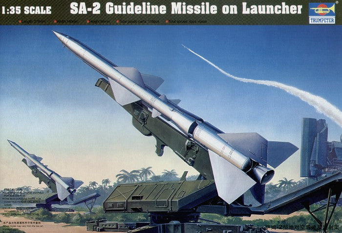 Trumpeter 00206 1:35 SA-2 Guideline Missile on Launcher