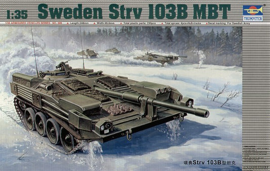 Trumpeter 00309 1:35 Swedish Strv.103B MBT