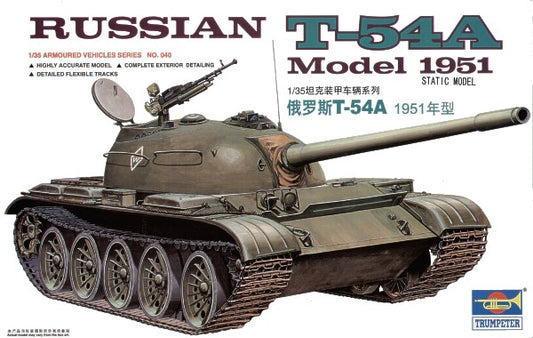 Trumpeter 00340 1:35 Soviet T-54A model 1951