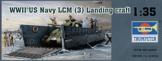 Trumpeter 00347 1:35 LCM-3 Landing Craft