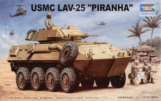 Trumpeter 00349 1:35 LAV-25 Piranha USMC