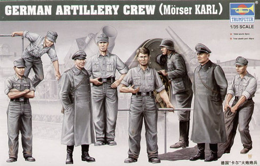 Trumpeter 00409 1:35 Morser Karl Gerat Crew