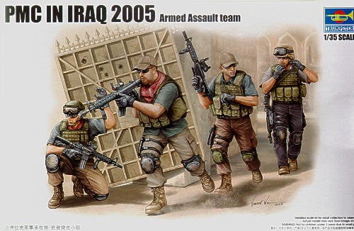 Trumpeter 00419 1:35 PMC in Iraq 2005 Armed Assault Team