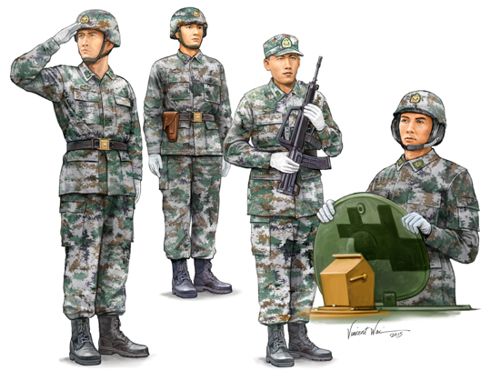 Trumpeter 00431 1:35 PLA Tank Crew