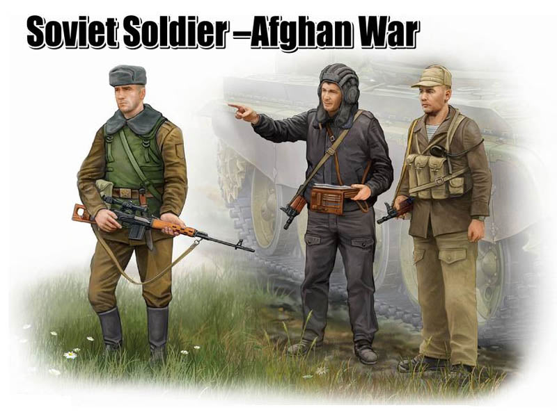 Trumpeter 00433 1:35 Soviet Soldiers Afghan War