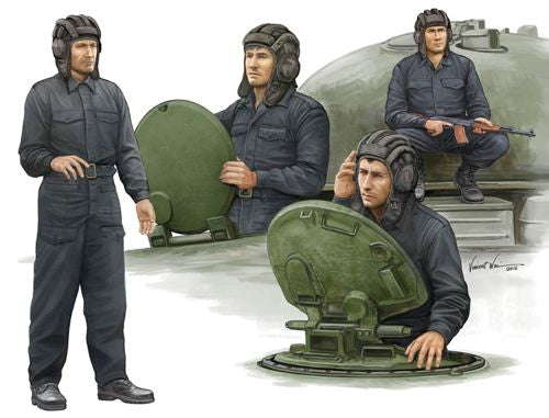 Trumpeter 00435 1:35 Modern Soviet Tank Crew