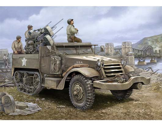 Trumpeter 00911 1:16 M16 Half Track Multiple Gun Motor Carriage