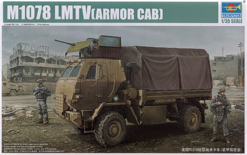 Trumpeter 01009 1:35 M1078 (LMTV) Light Medium Tactical Vehicle with Armoured Cab