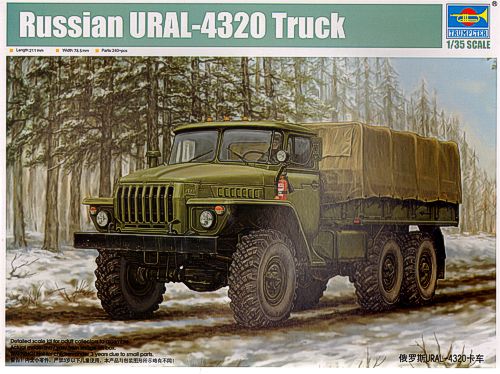 Trumpeter 01012 1:35 URAL-4320