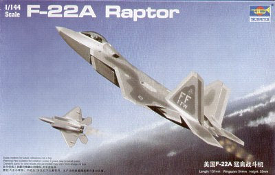 Trumpeter 01317 1:144 Lockheed-Martin F-22A Raptor