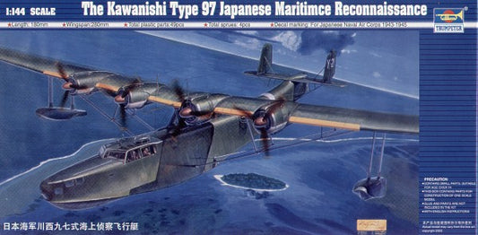 Trumpeter 01322 1:144 Kawanishi Type 97 Japanese Maritime Reconnaissance