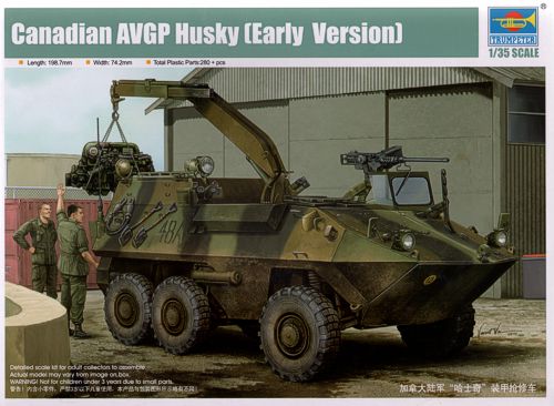 Trumpeter 01503 1:35 Canadian Husky 6x6 AVGP