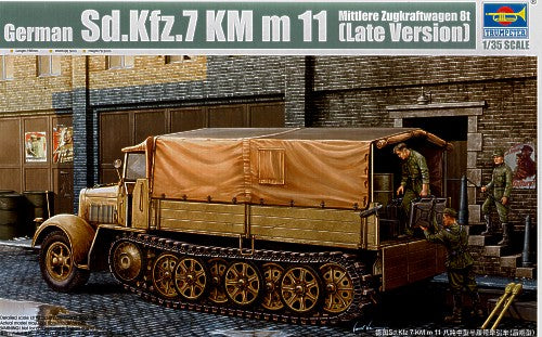 Trumpeter 01507 1:35 German Sd.Kfz.7 Mittlere Zugkraftwagen 8t Late Version