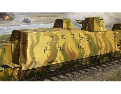 Trumpeter 01509 1:35 BP-42 Geshutzwagen Artillery Railcar