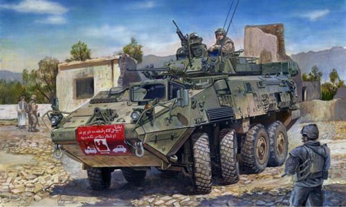 Trumpeter 01519 1:35 USMC LAV-III 8x8 Armoured Vehicle