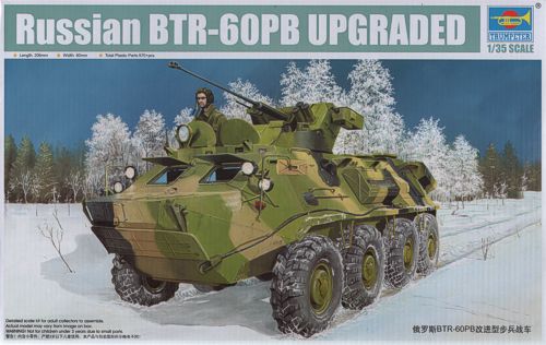 Trumpeter 01545 1:35 Soviet BTR-60PB Upgraded