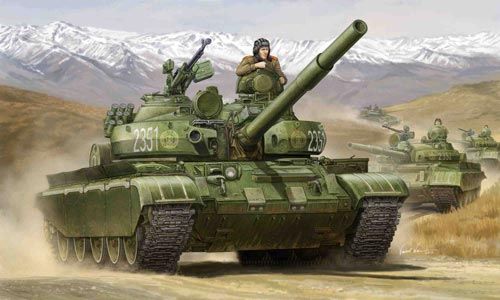 Trumpeter 01554 1:35 Soviet T-62 BDD Mod 1984