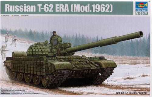 Trumpeter 01555 1:35 Soviet T-62 ERA Mod 1962