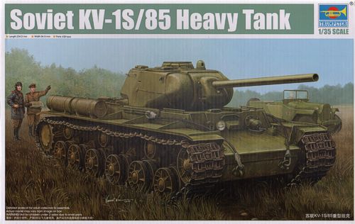 Trumpeter 01567 1:35 Soviet KV-1S/85 Heavy Tank