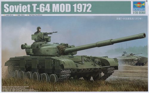 Trumpeter 01578 1:35 Soviet T-64A Model 1972 MBT