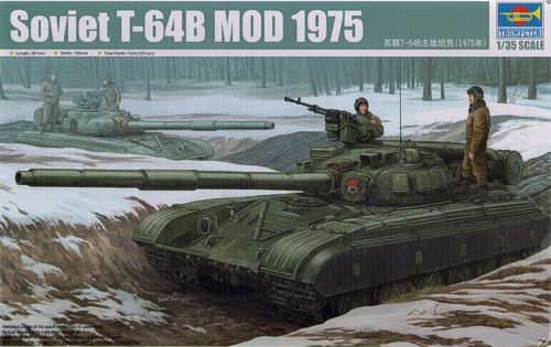 Trumpeter 01581 1:35 Soviet T-64B Model 1975 MBT