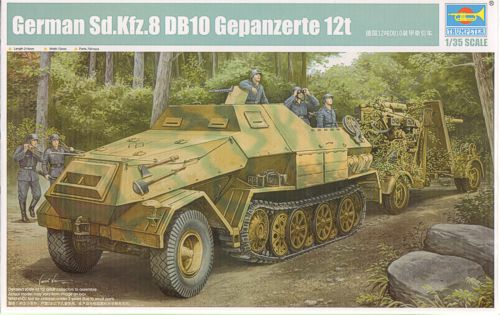 Trumpeter 01584 1:35 German Sd.Kfz.8 12t Gepanzerte