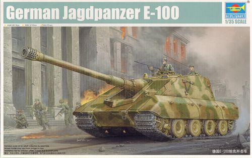 Trumpeter 01596 1:35 Jagdpanzer Entwicklungsfahrzeug E100 German Super Heavy