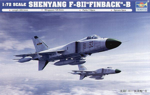 Trumpeter 01610 1:72 Shenyang F-8 Finback-B