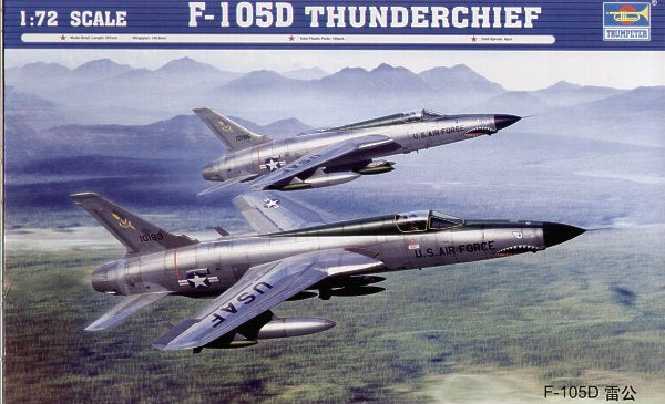 Trumpeter 01617 1:72 Republic F-105D Thunderchief