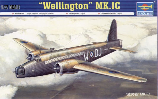 Trumpeter 01626 1:72 Vickers Wellington Mk.IC