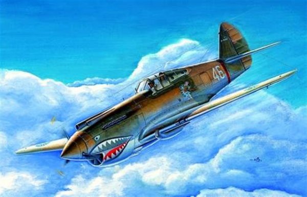 Trumpeter 01632 1:72 Curtiss P-40B Tomahawk / P-40C Kittyhawk